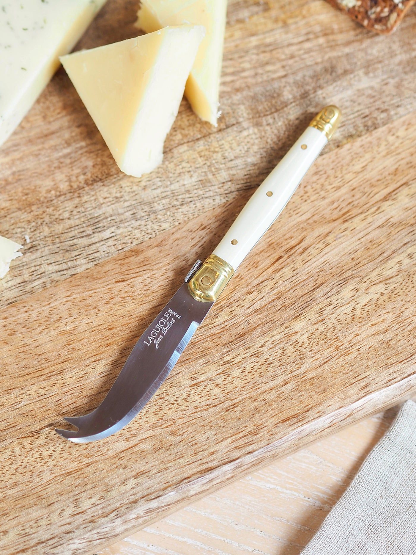 Jean Dubost Ivory Mini Cheese Knife