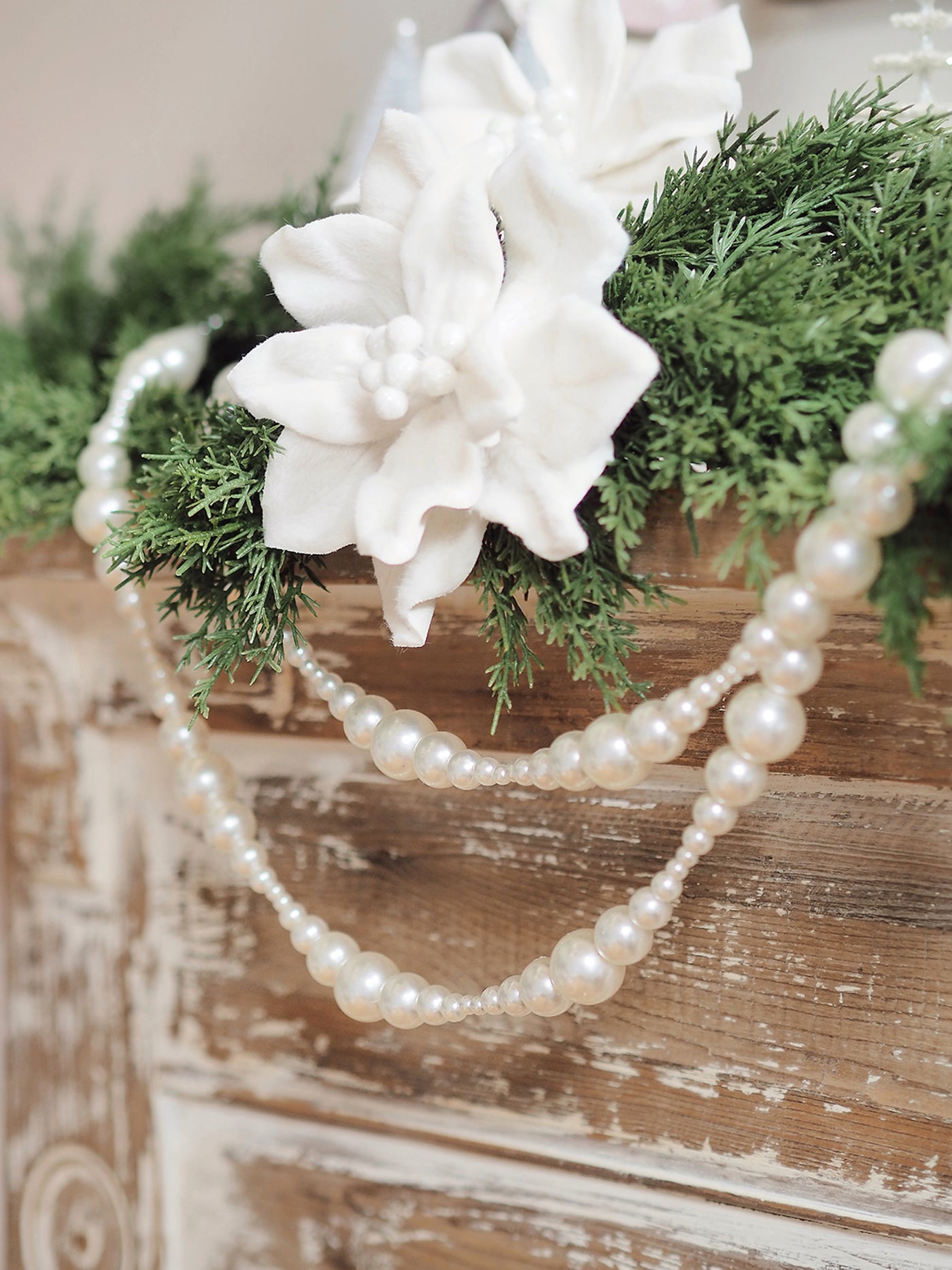 Geo Pearl Garland 6'