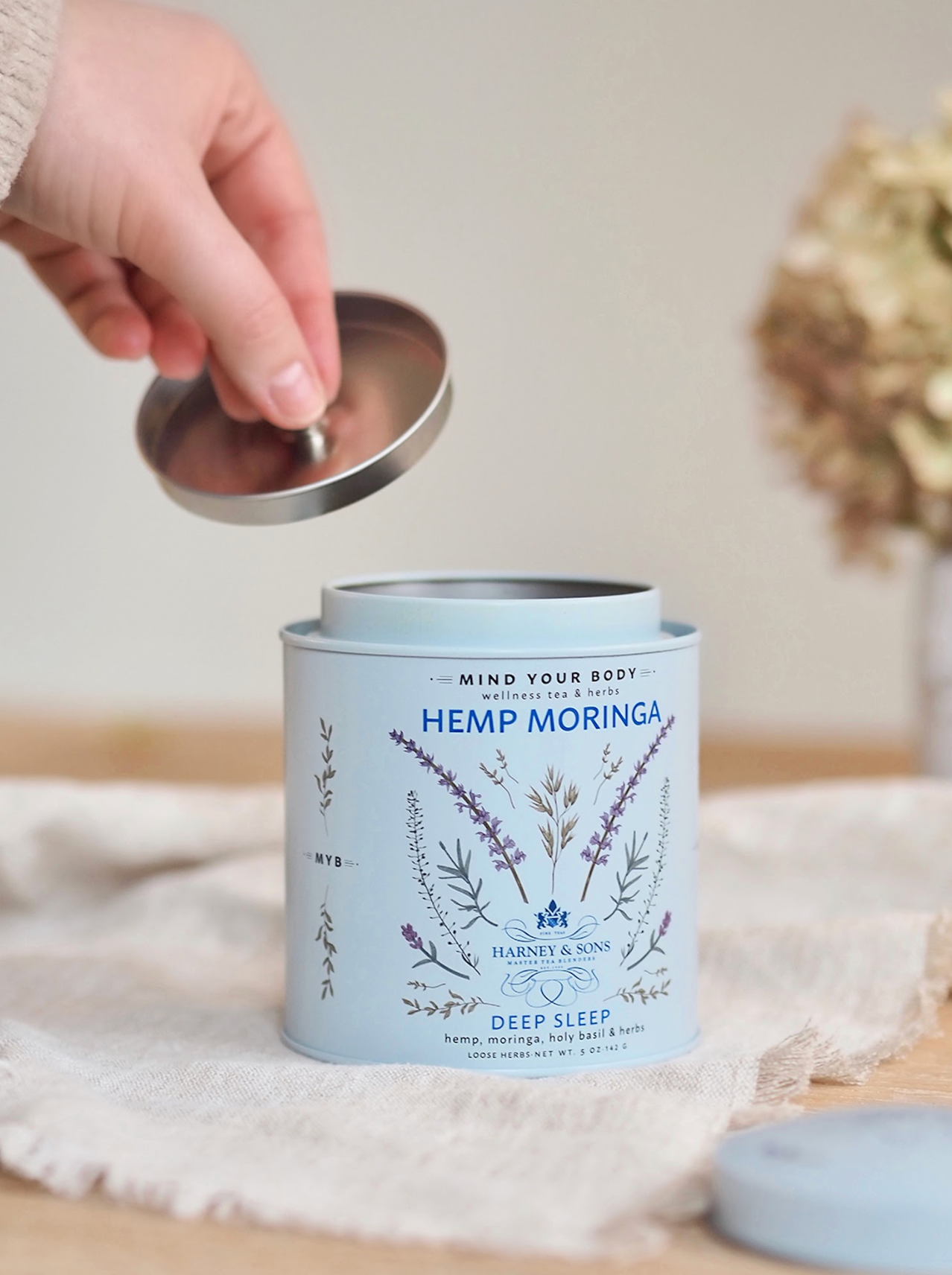 Hemp Moringa Wellness Blend Tin