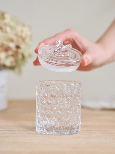 Honeycomb Jar with Bee