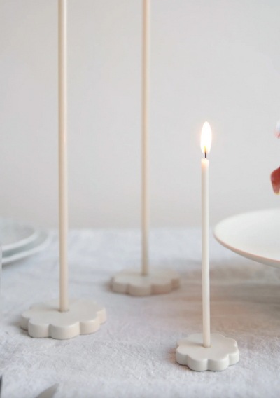 Fleur Long Stem Candle Holder