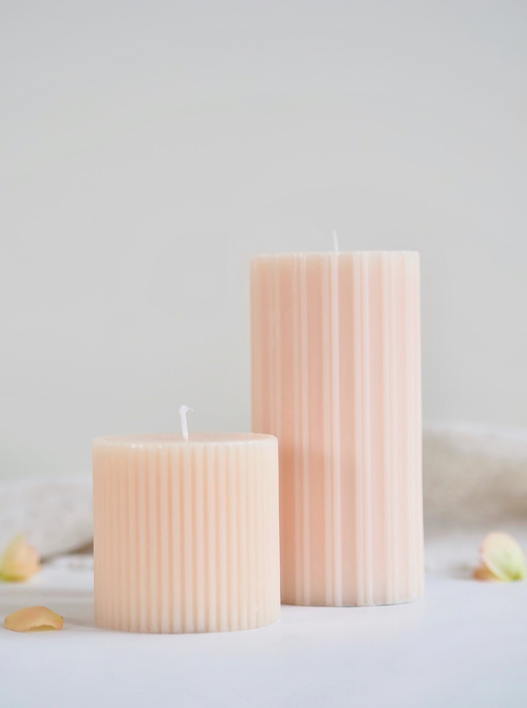 Coconut Milk Mango Pillar Candles