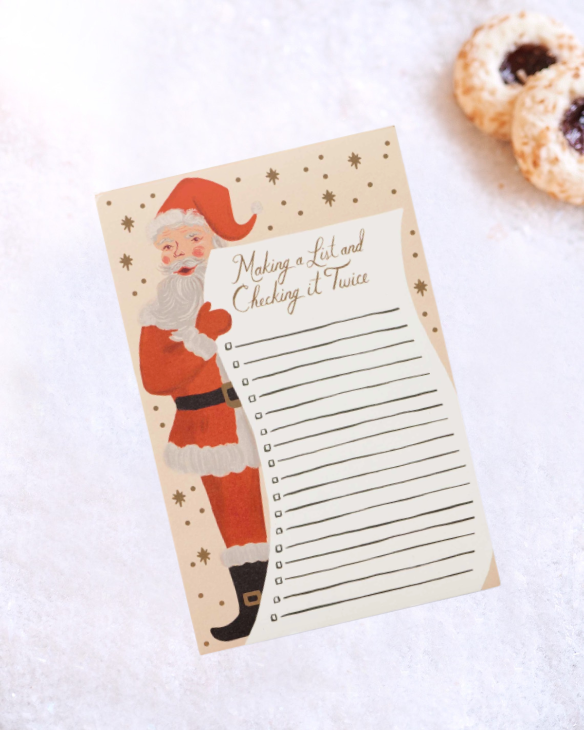 Santa's List Notepad