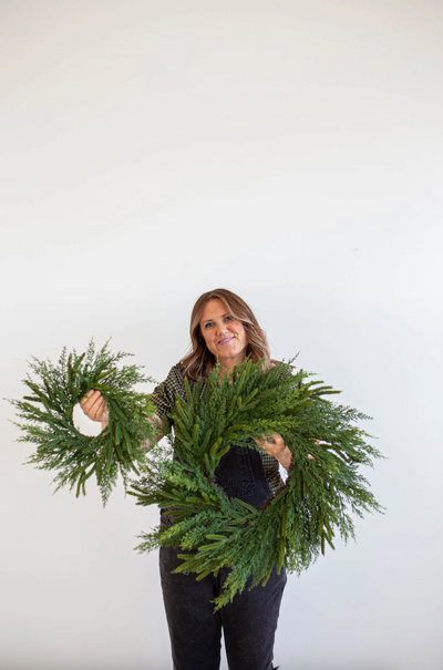 Norfolk Cypress Wreath