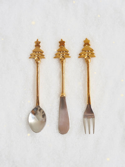 Holiday Tree Mini Utensils