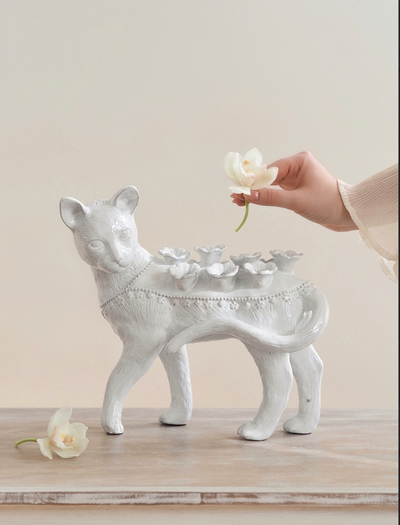 Cat Flower Holder