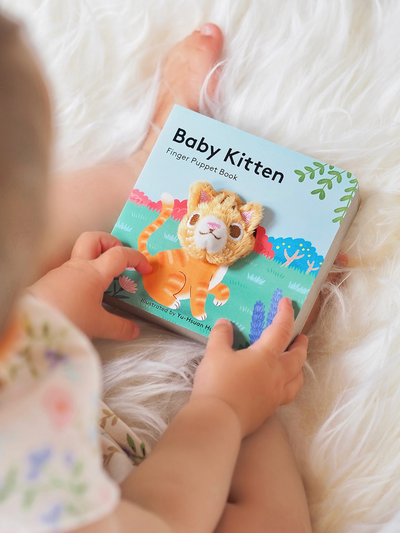 Baby Kitten Finger Puppet Book