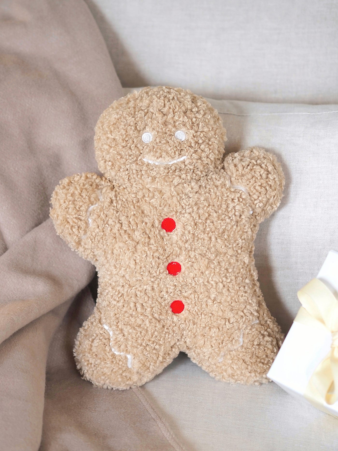 Gingerbread Man Pillow