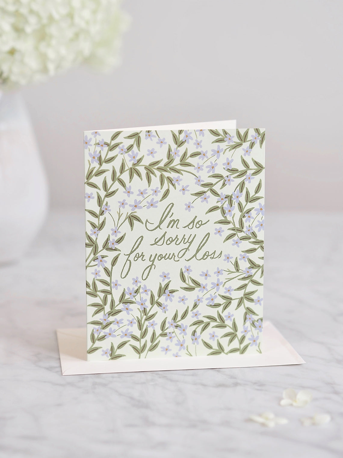 Laurel Sympathy Card