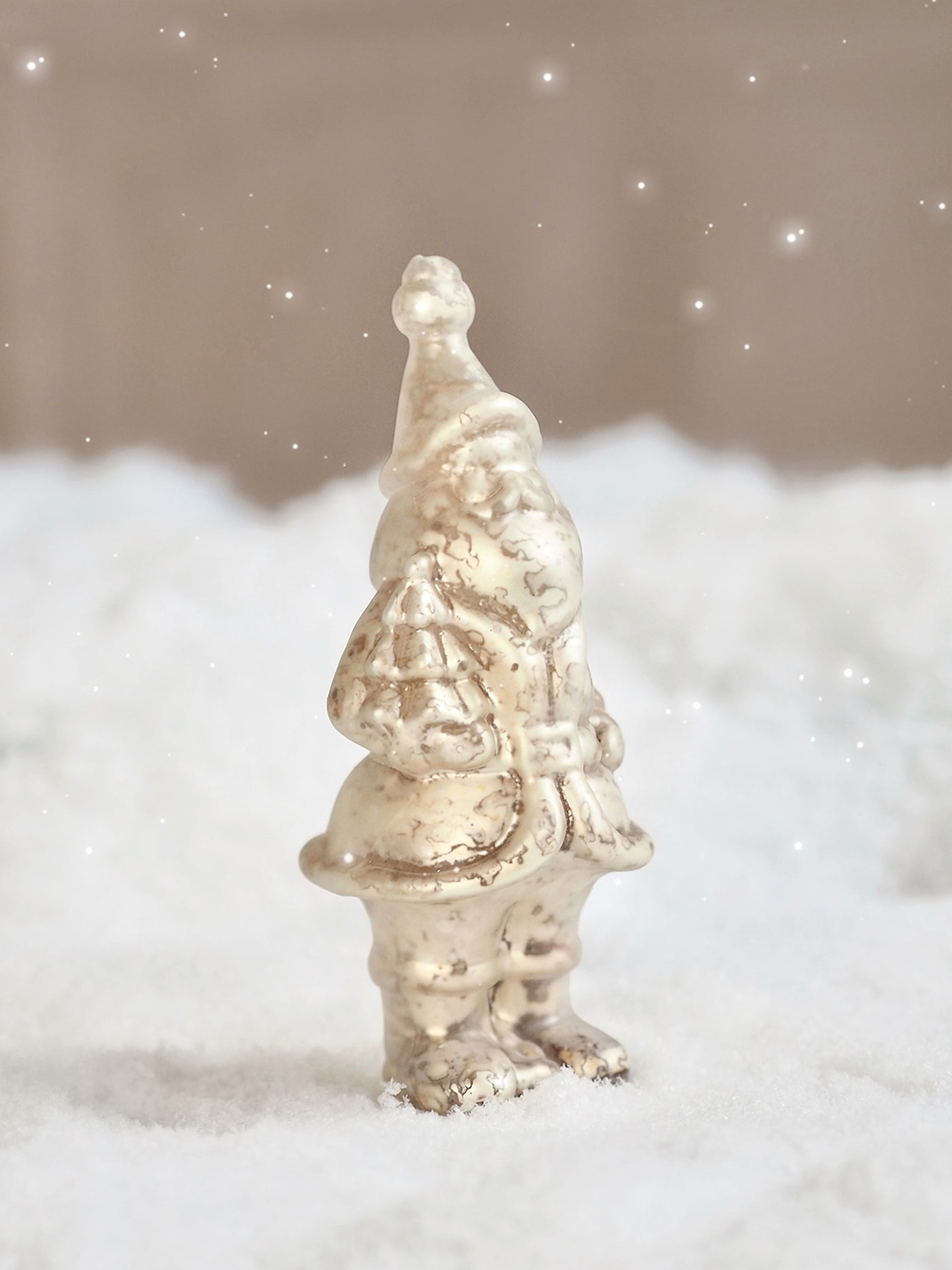 Mercury Glass Santa