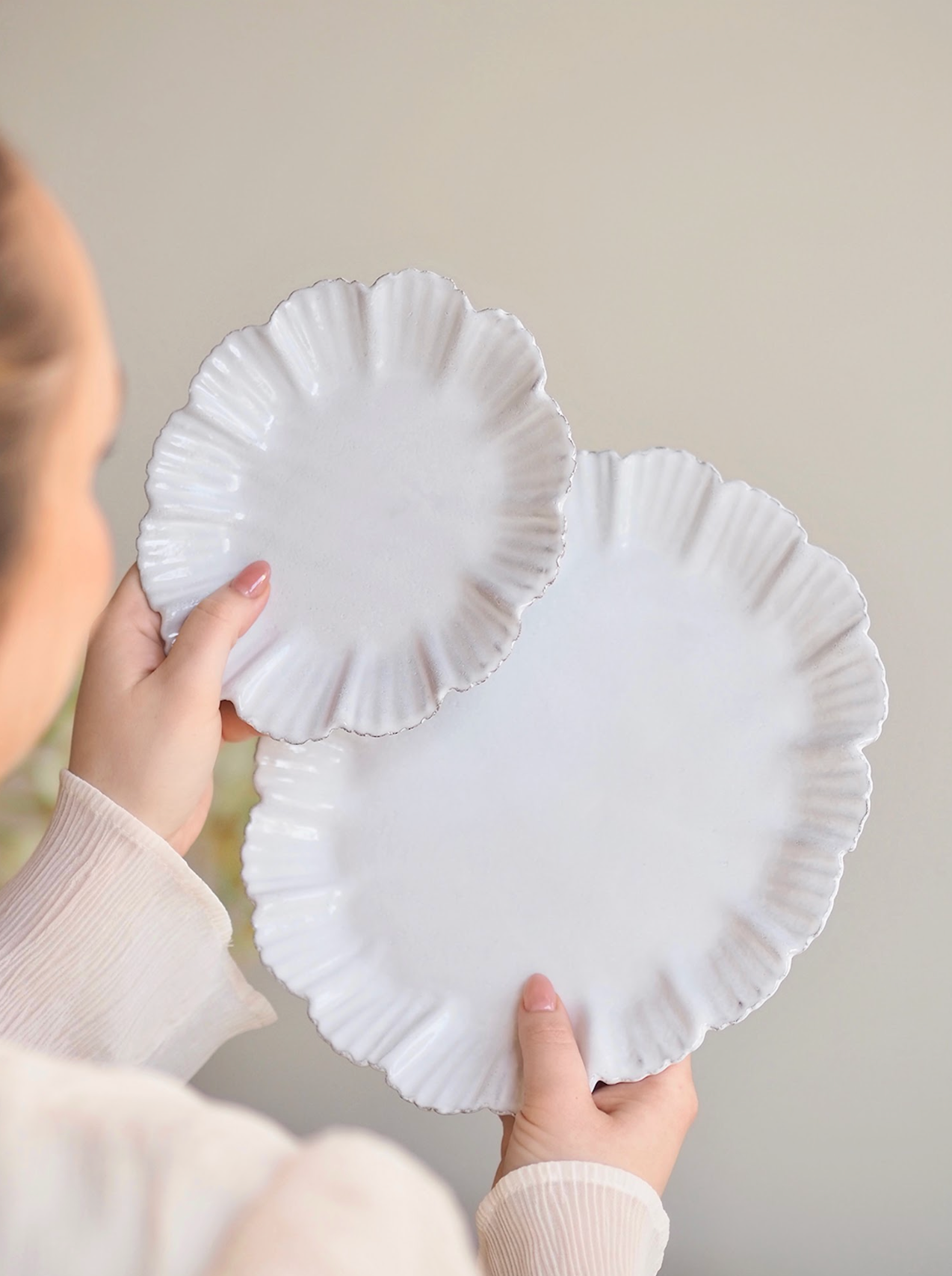 Drape Dessert Plate