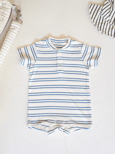 Blue Stripe Shortall