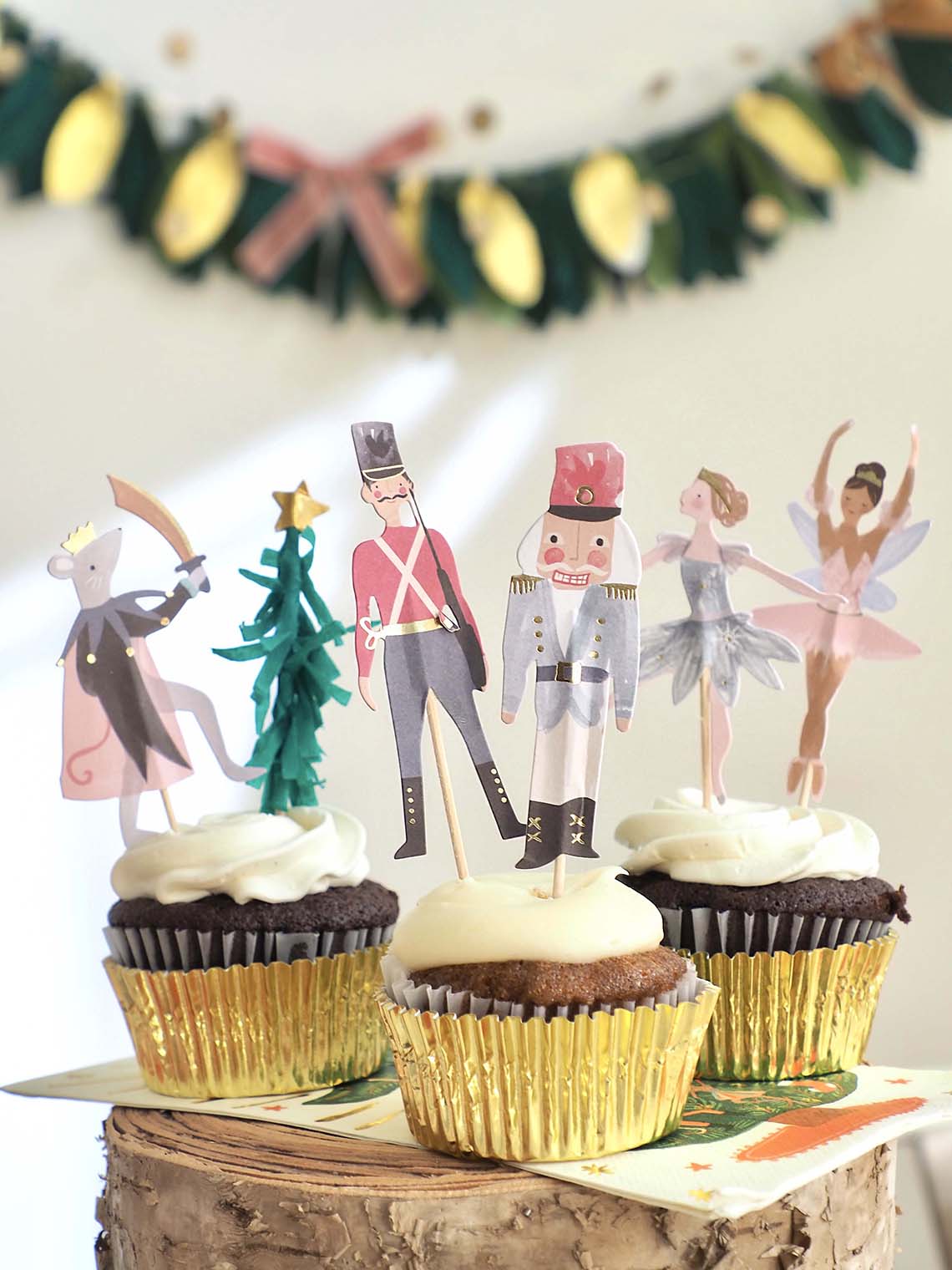 Nutcracker Cupcake Kit