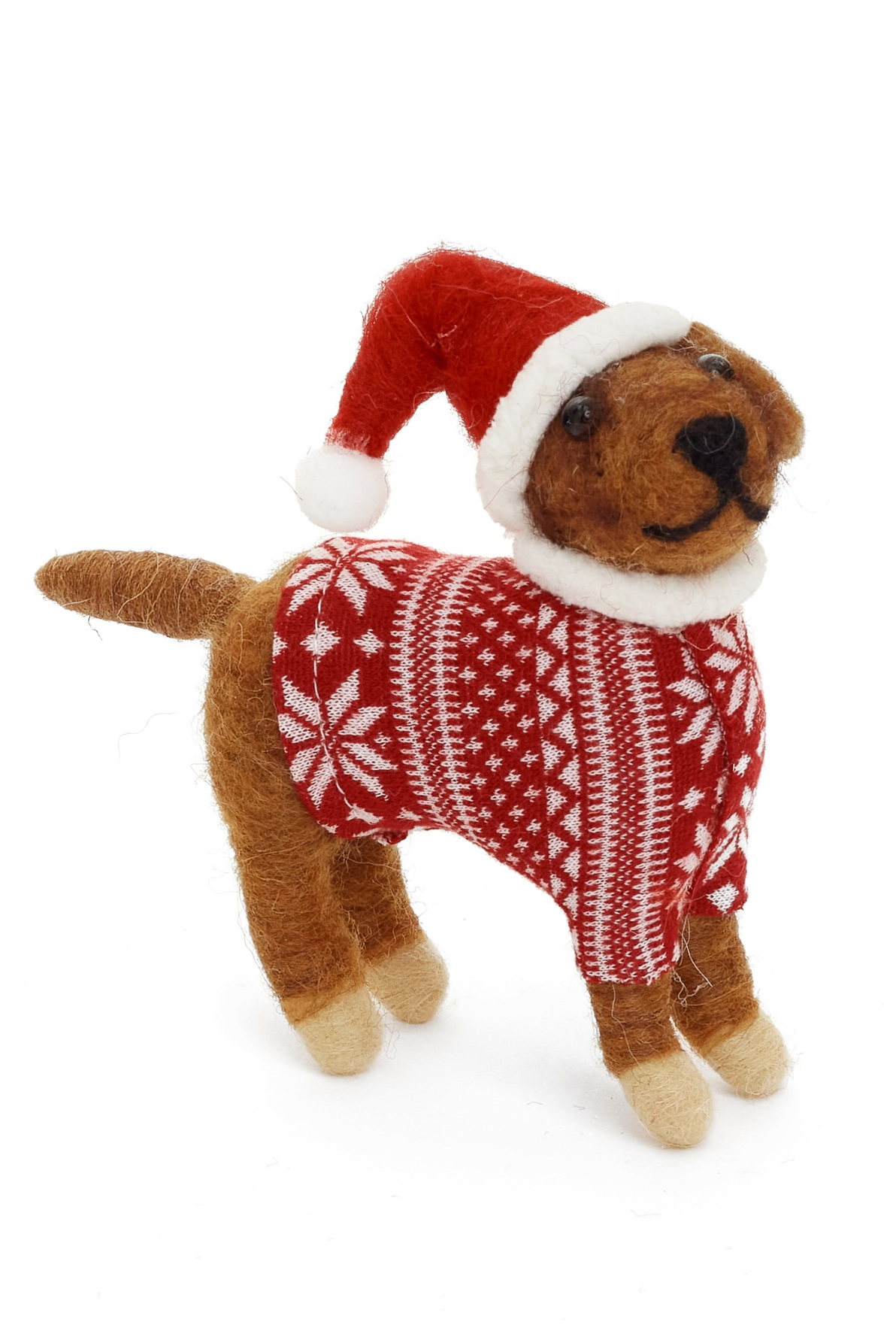 Byron with Sweater Dog Ornament