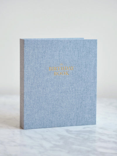 Chambray Birthday Book