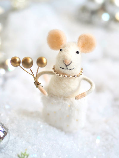 Wintry Winnie Mouse Ornament