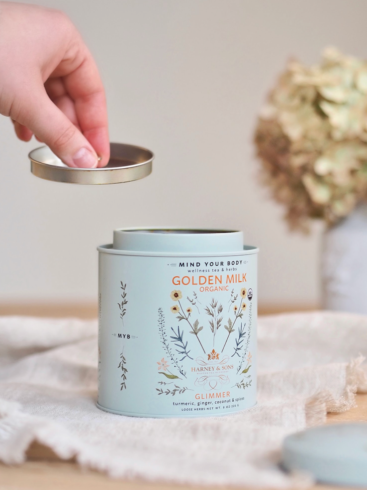 Golden Milk Wellness Blend Tin