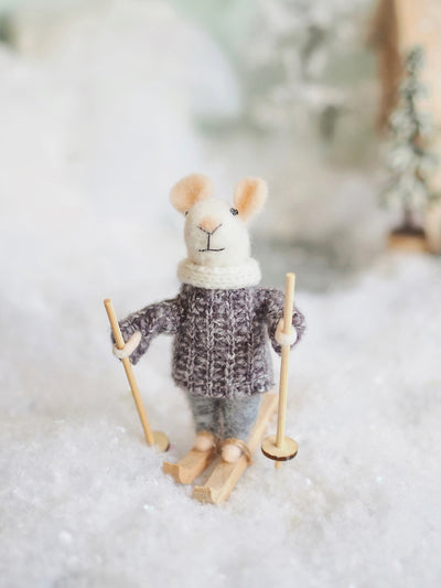 Alpine Asher Mouse Ornament