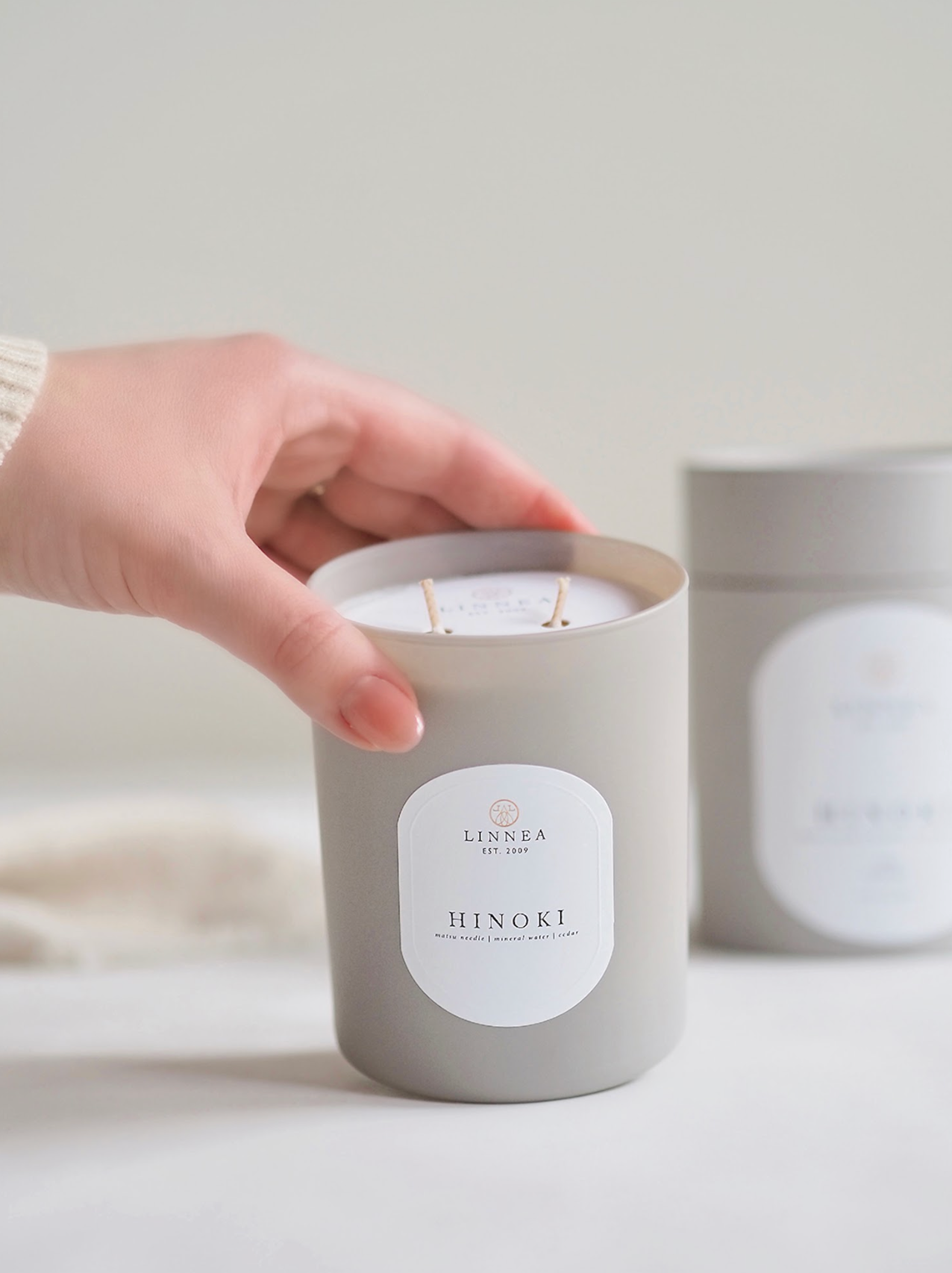 Hinoki 2 Wick Candle