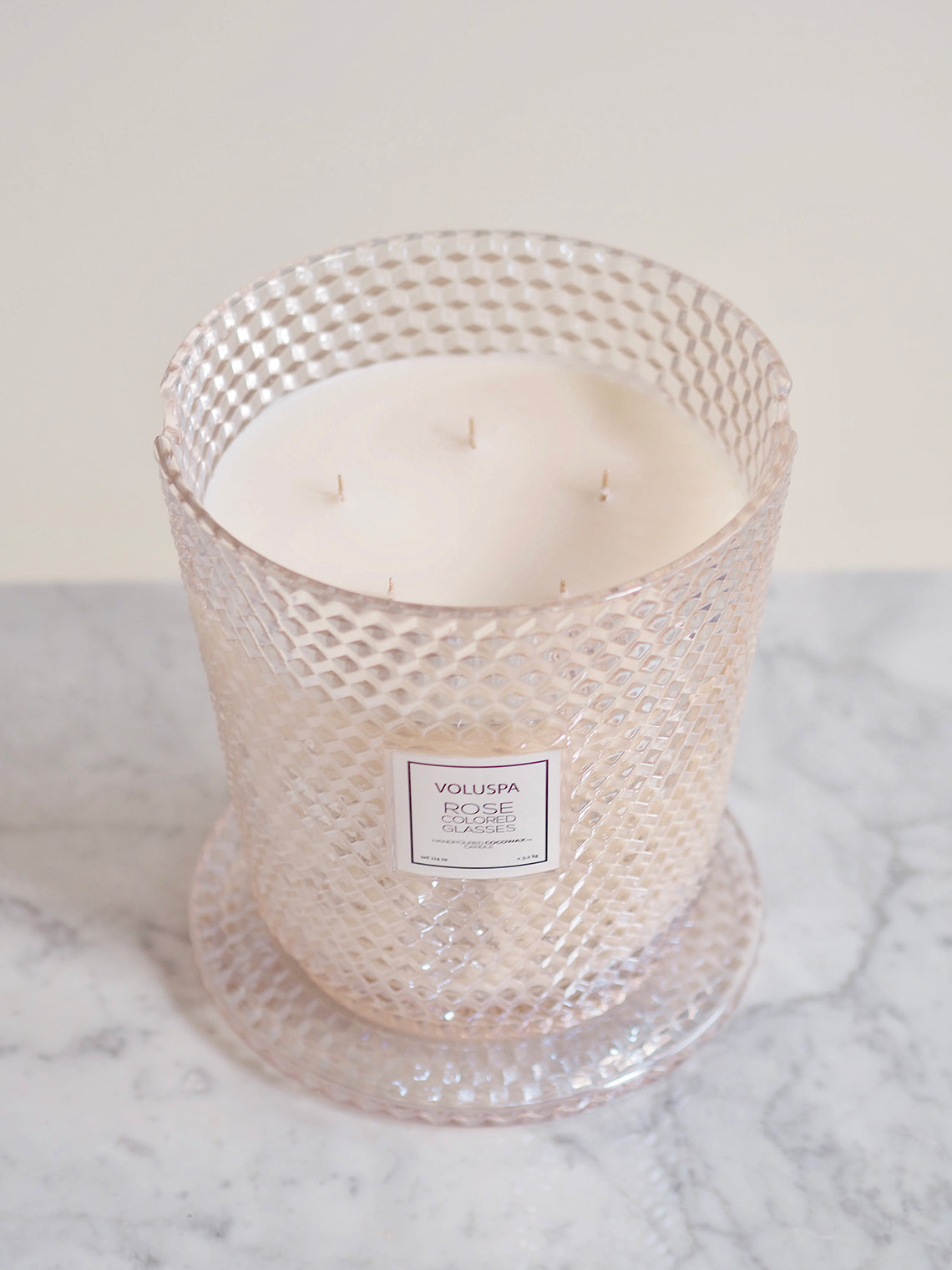 Rose Coloured Glasses 5 Wick Hearth Candle