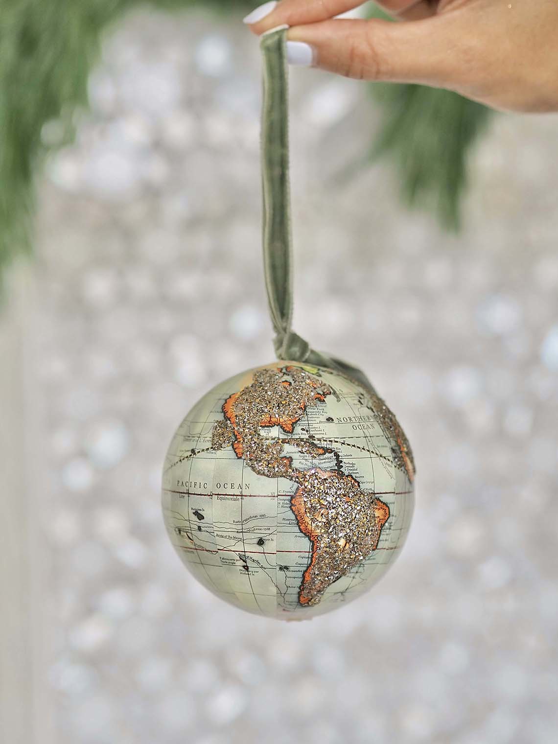 Glitter Globe Ornament