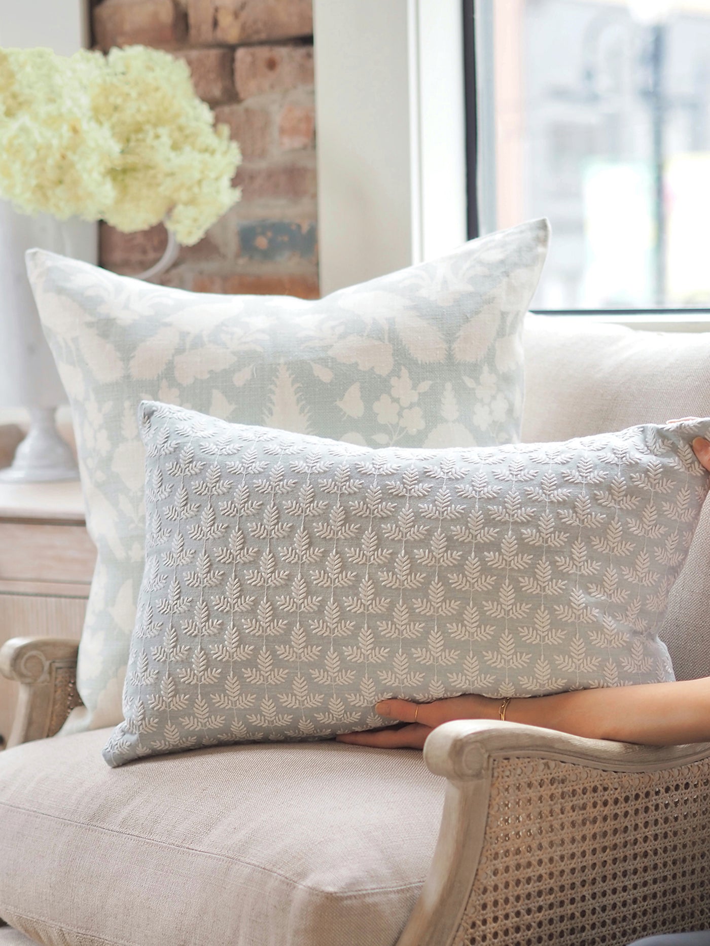 Ella Duck Egg Pillow