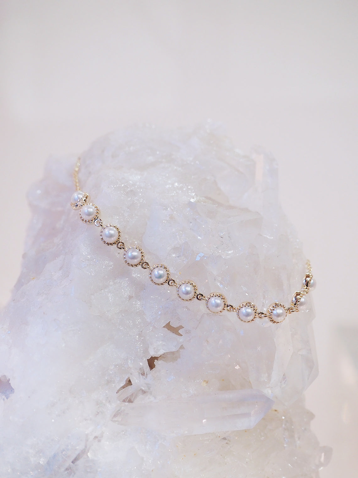 Zara Pearl Bracelet | 14K Gold