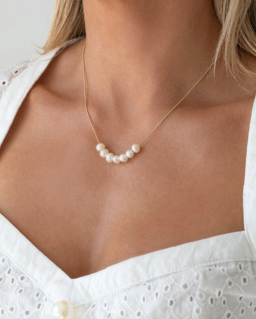 Pearl on a on sale chain